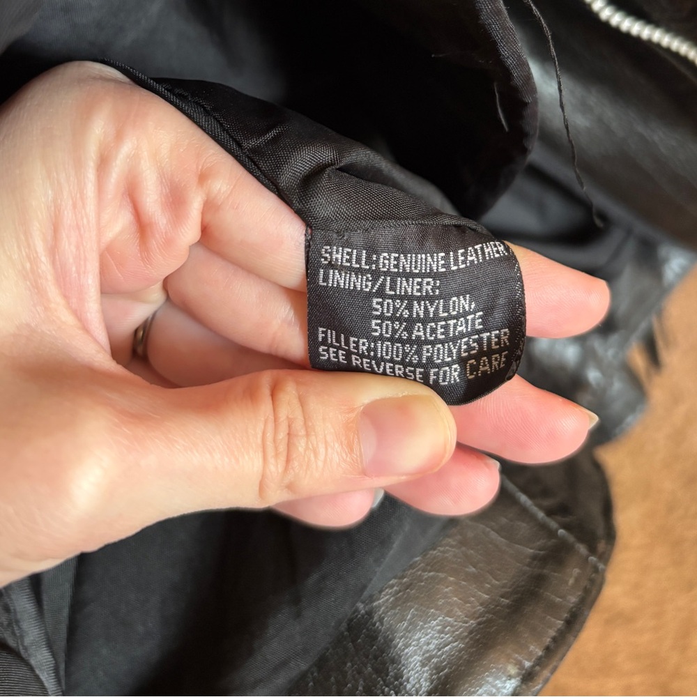 Unik Leather Men’s Motorcycle Jacket - Picture 13 of 13